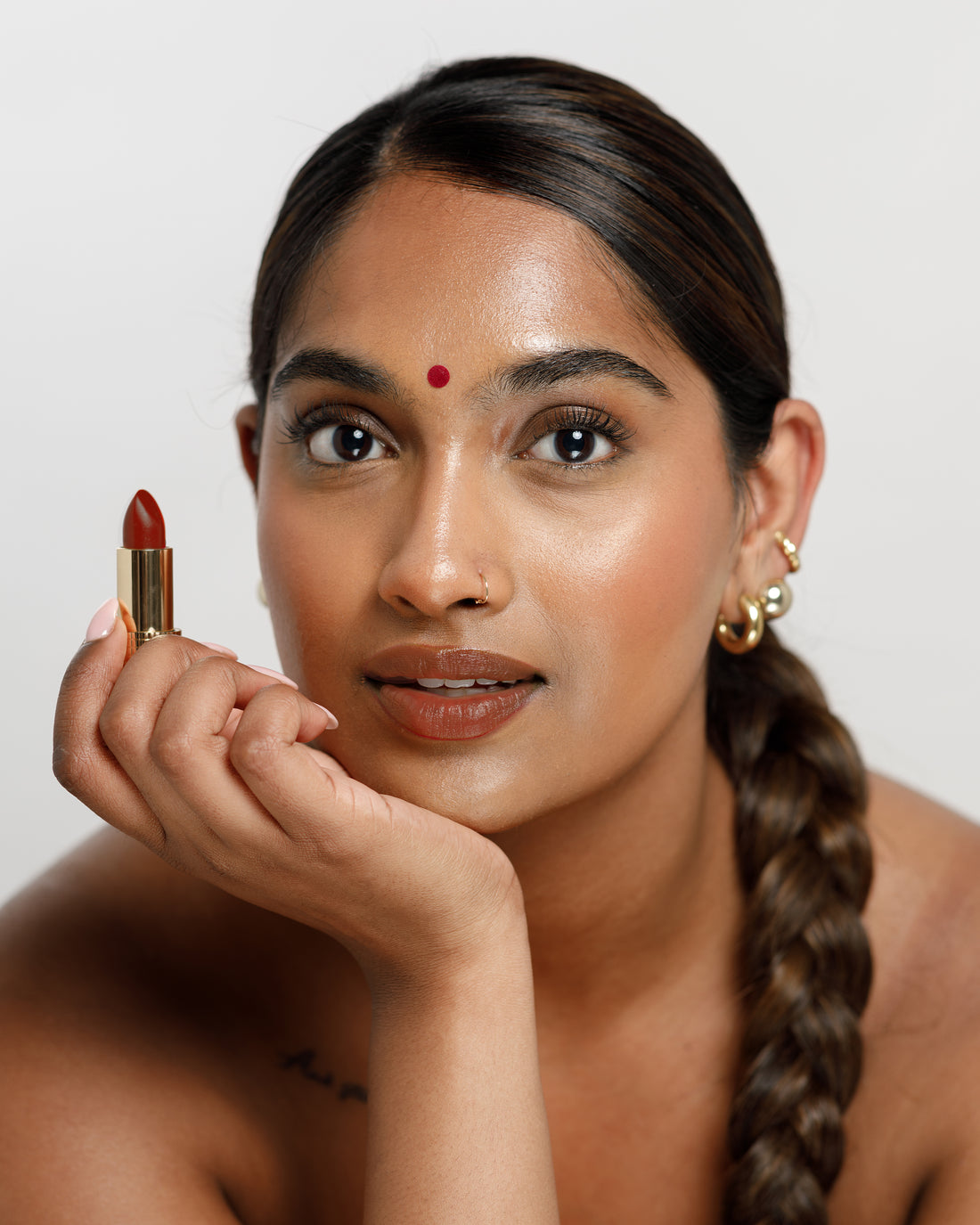 Anjali Sheer Lipstick Balm TEAK
