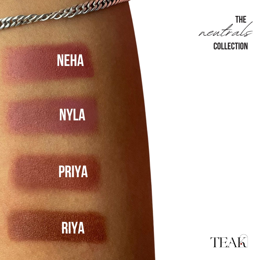 Riya Soft Matte Lipstick by Teak Beauty
